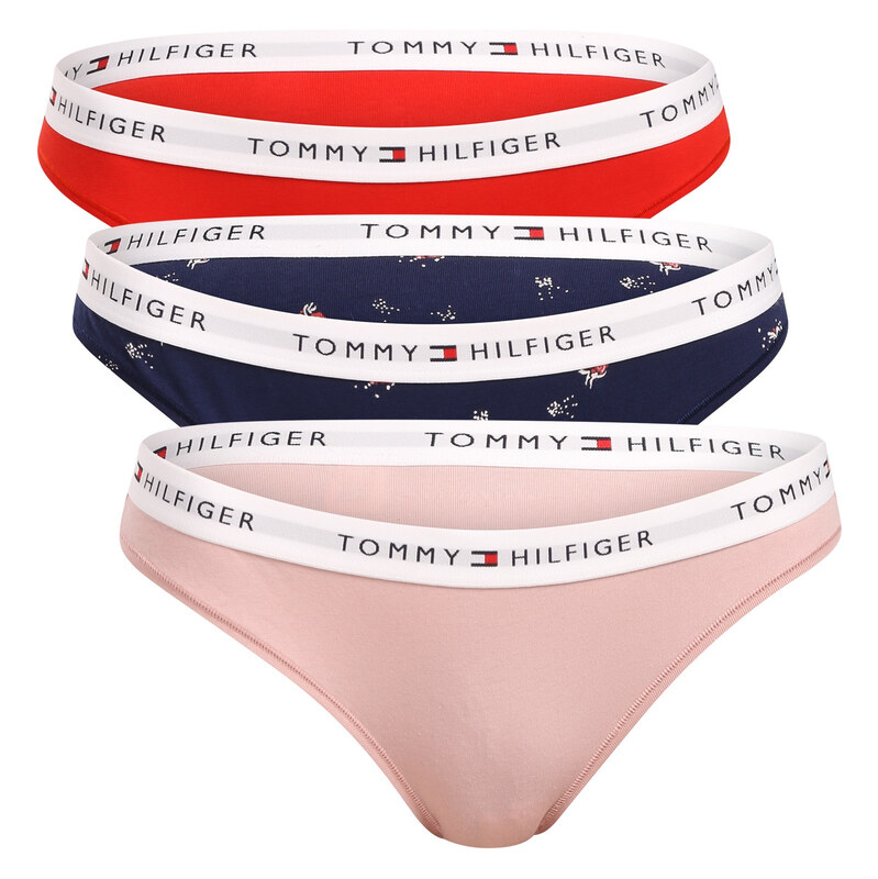 3PACK dámské kalhotky Tommy Hilfiger vícebarevné (UW0UW05529 0SN) 115538336