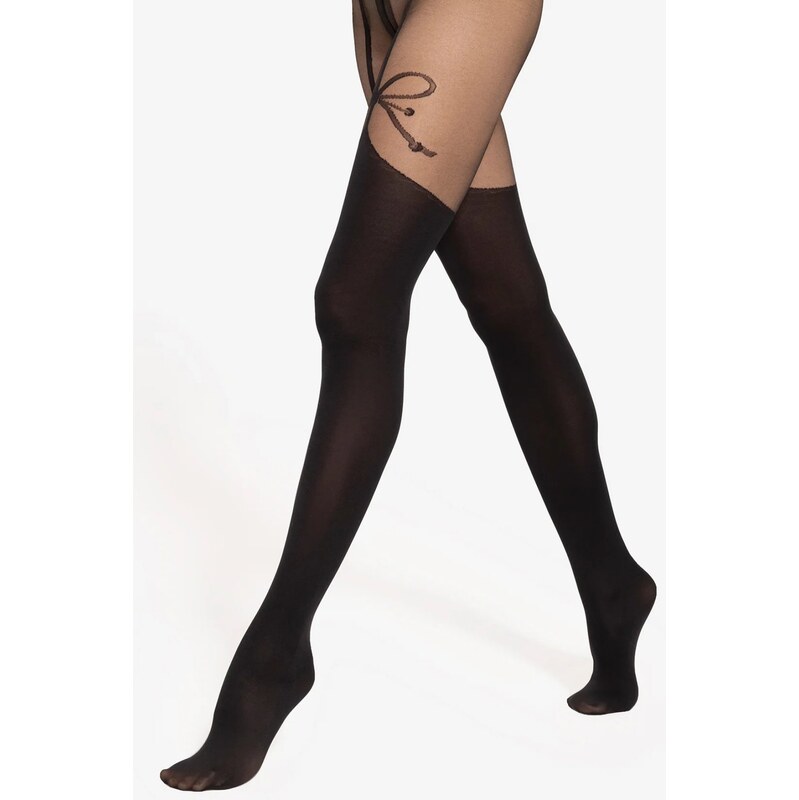 Gatta vzorované silonky Girl-Up 07 - 20/40 DEN 115538388