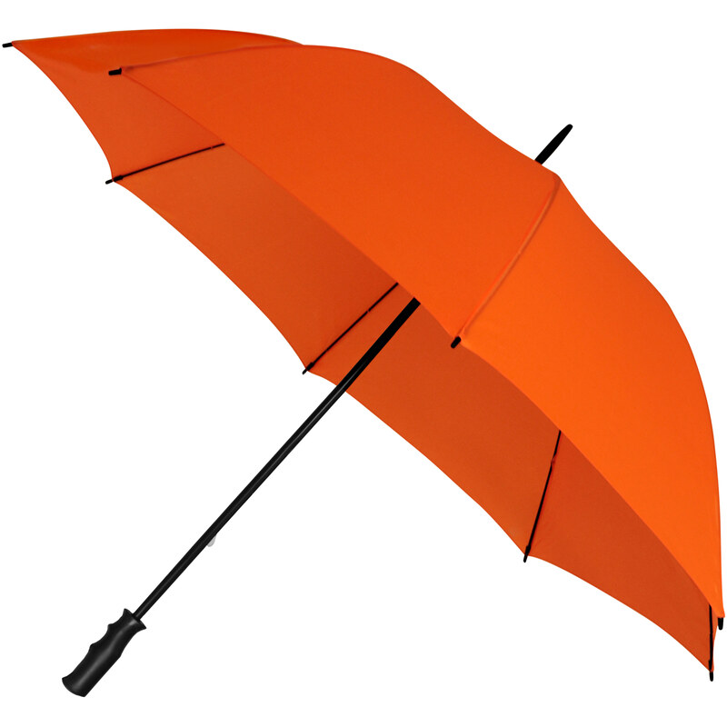 Falcone Dámský golfový větruodolný deštník MONSUN oranžový