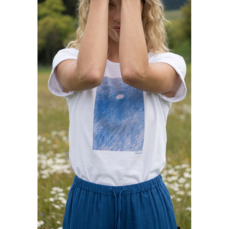 youngprimitive - Trička Piece of peace - bílá 115539444