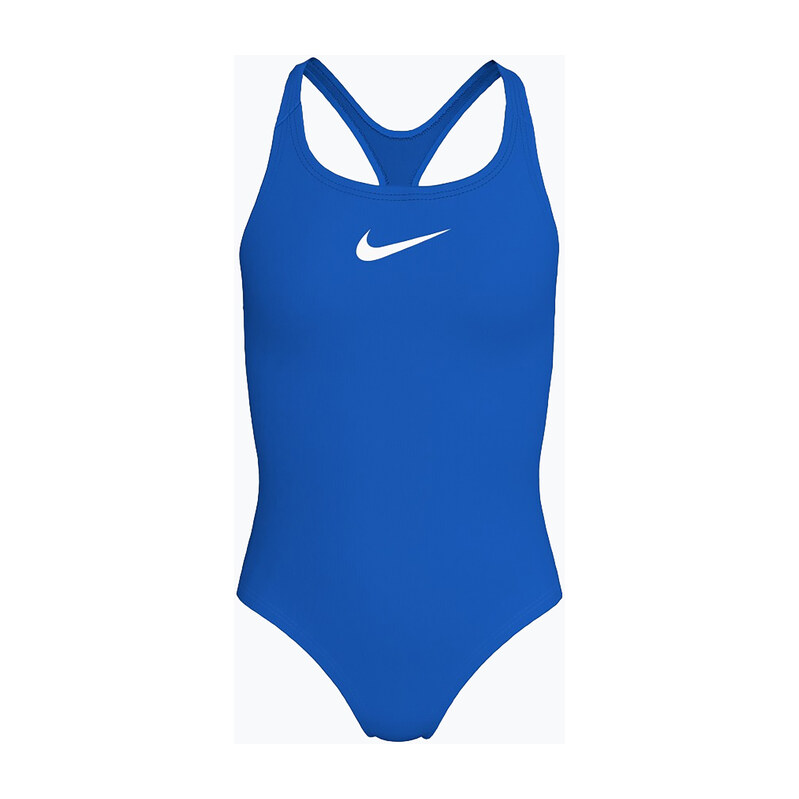 Dětské jednodílné plavky Nike Essential Racerback blue crystal