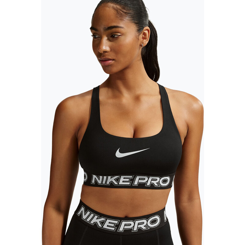 Tréninková podprsenka Nike Pro Light Support Non Padded black