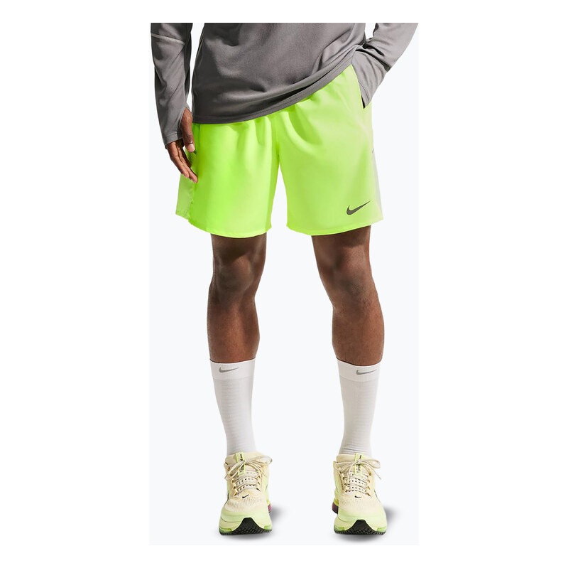 Pánské běžecké šortky Nike Miler Dri-Fit 2in1 7 volt ice/barely