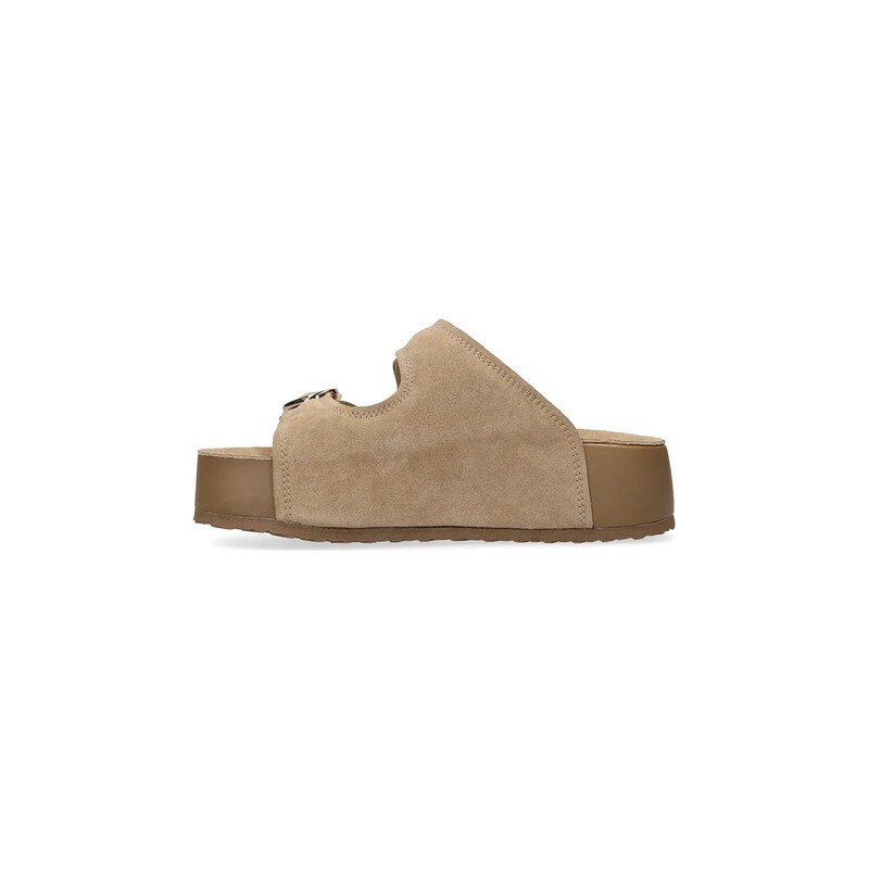 Mexx pantofle dámské semišové TULAYA SCARLETT Sandal