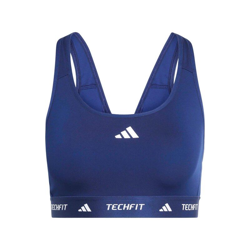 ADIDAS PERFORMANCE Sportovní podprsenka tmavě modrá / bílá 112685003