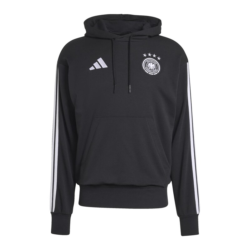 ADIDAS PERFORMANCE Sportovní mikina DFB DNA černá / bílá