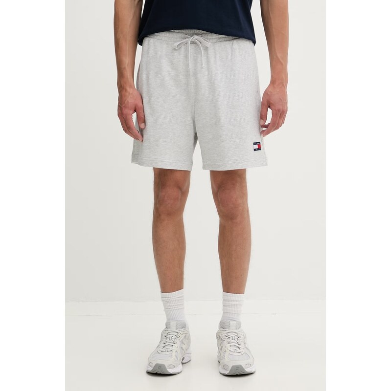 Tommy Jeans teplákové šortky pánské s bavlnou