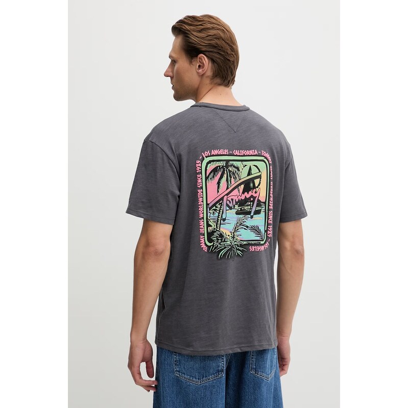 Tommy Jeans tričko pánské bavlněné