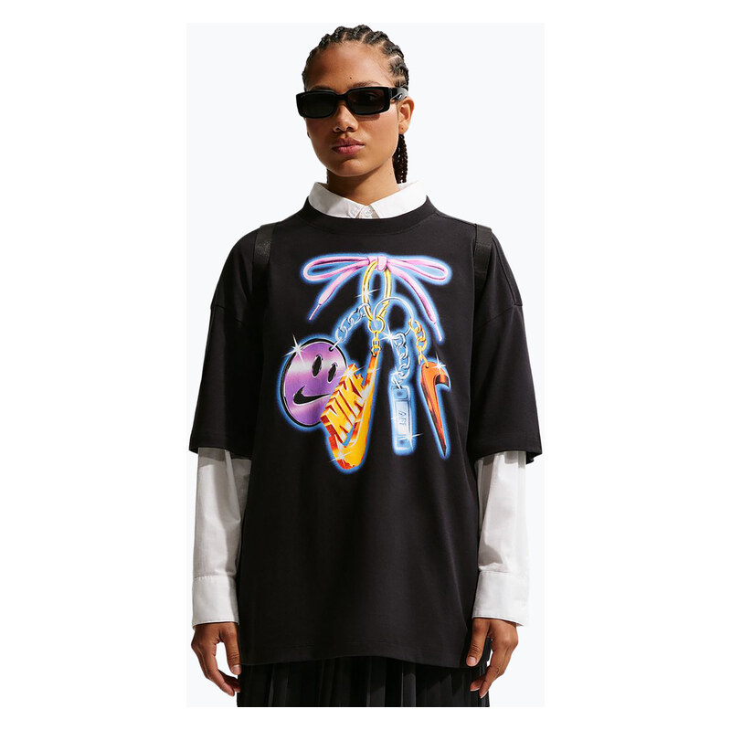 Dámské tričko Nike Sportswear Classic Oversized 010 černá
