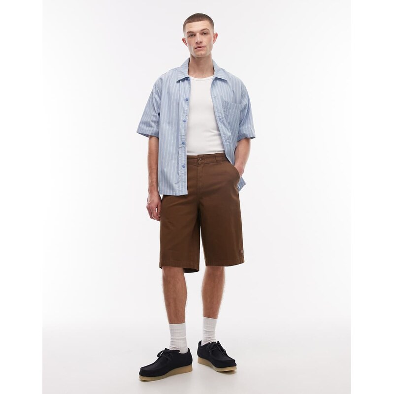Dickies 247 13 inch work shorts in light brown