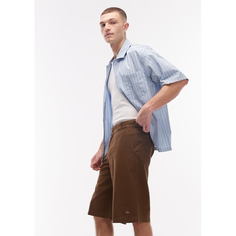 Dickies 247 13 inch work shorts in light brown