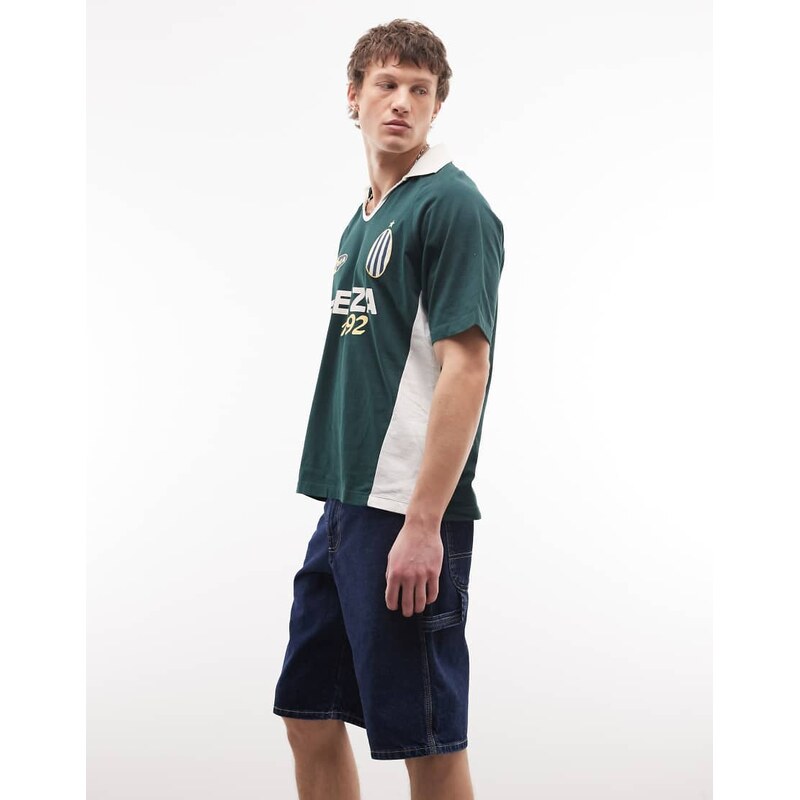 Dickies 1993 11" carpenter jean shorts in dark indigo-Blue