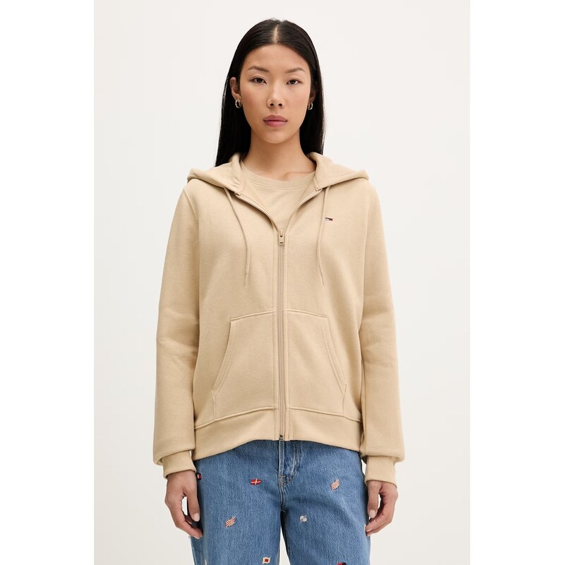 Tommy Jeans rozepínací mikina dámská s bavlnou 115542551