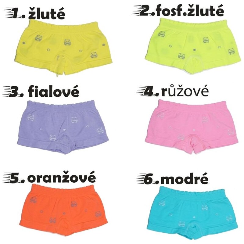 Beiteli Dívčí bezešvé kalhotky Greenice 6203