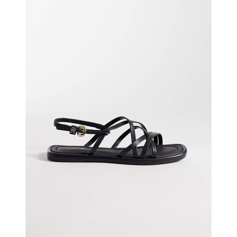 Tommy Hilfiger strappy sandals in black