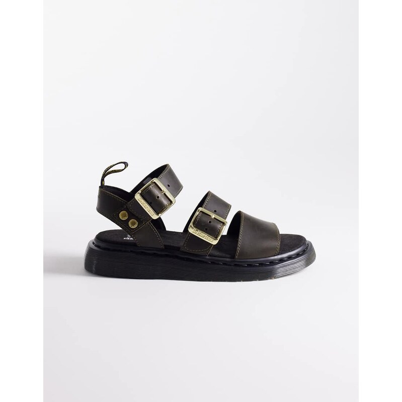 Dr Martens Gryphon sandal in dark olive-Green 115604927