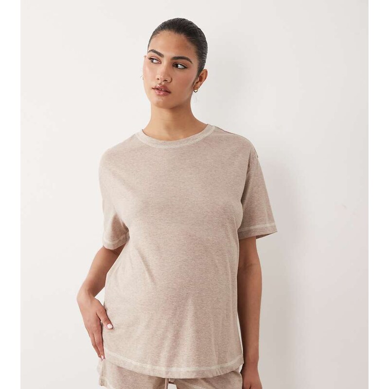 ASOS Maternity ASOS DESIGN Maternity Essentials oversized tee and 114934966