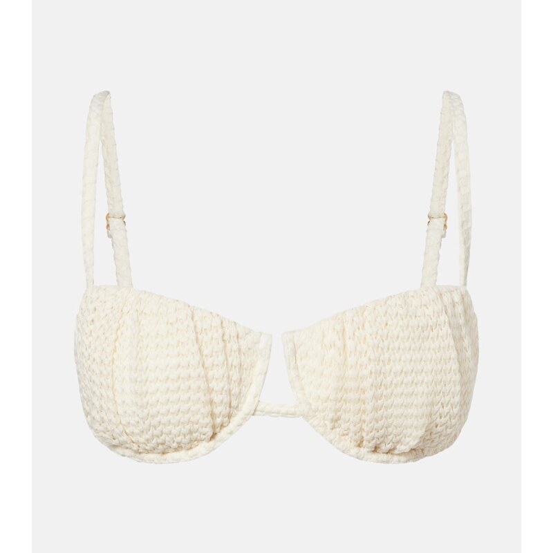 Montce Simonette knitted bikini top