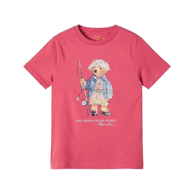 Polo Ralph Lauren Kids Polo Bear cotton jersey T-shirt