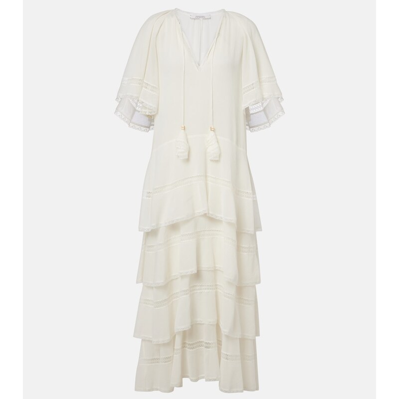 Dorothee Schumacher Dreamful cotton and silk midi dress