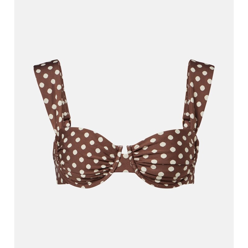 Montce Bella polka-dot bikini top