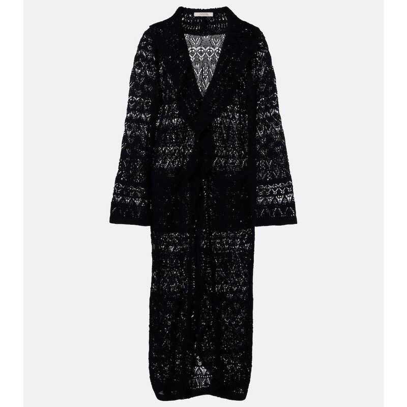 Dorothee Schumacher Cotton-blend crochet coat