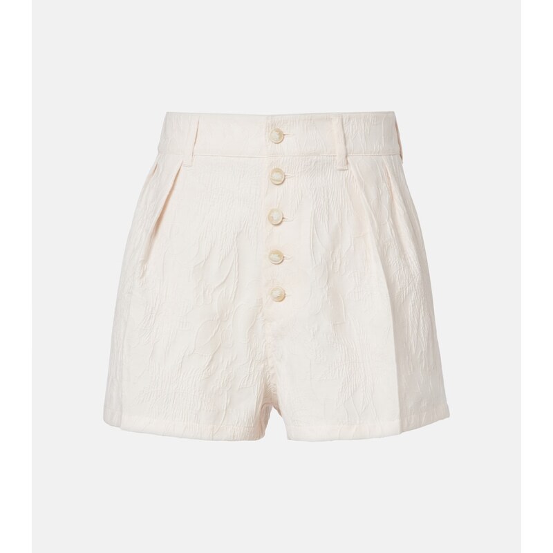 Etro Cotton-blend jacquard shorts