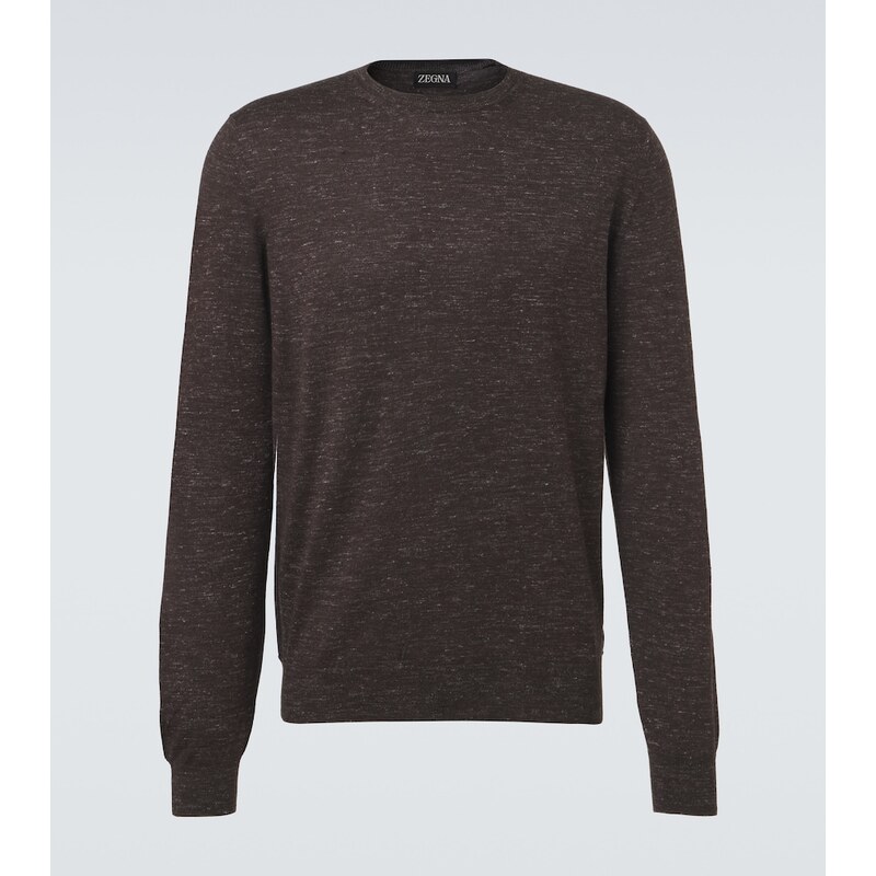 Zegna Silk, cashmere, and linen sweater