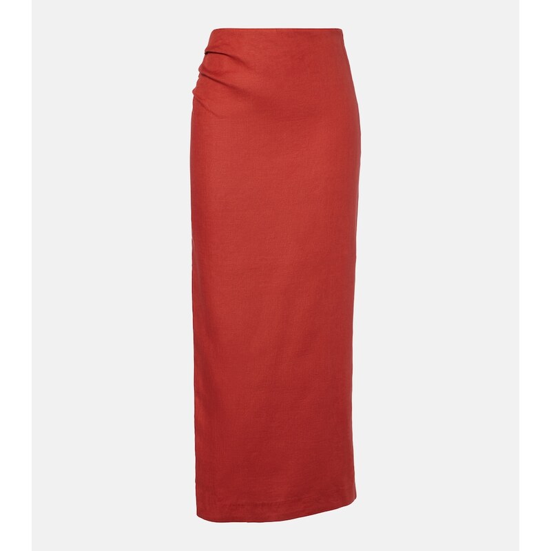 SIR Linen maxi skirt