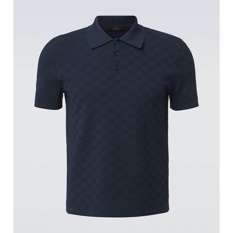 Gucci GG jacquard polo shirt