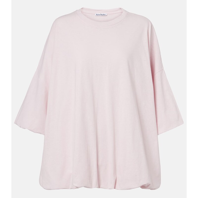 Acne Studios Oversized cotton-blend jersey T-shirt