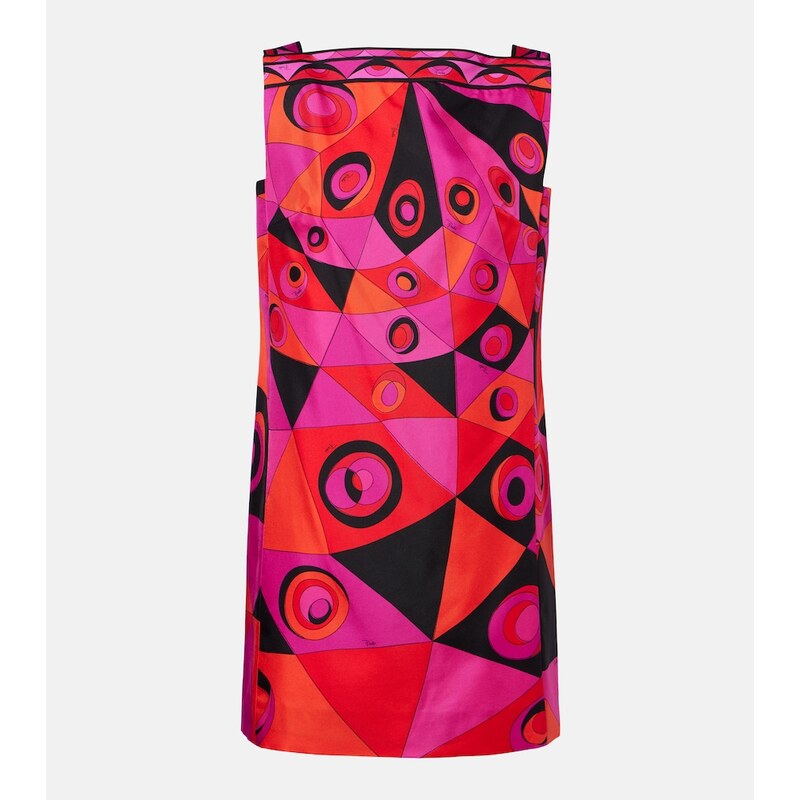 Pucci Occhi silk twill minidress