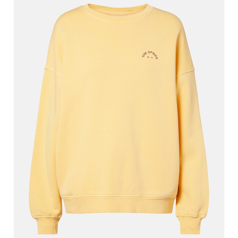The Upside Paradise Coolum cotton jersey sweatshirt