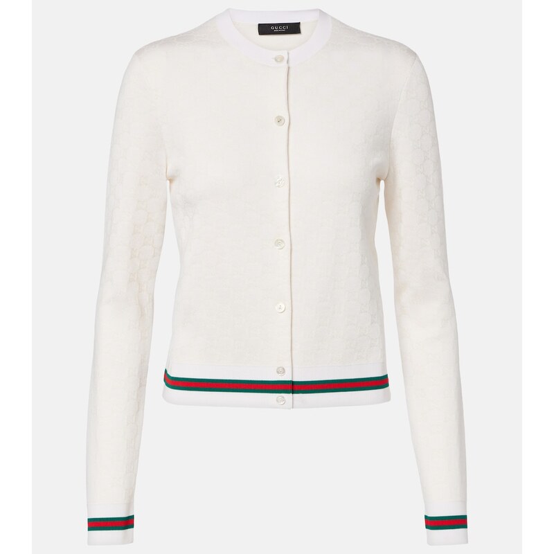 Gucci GG jacquard cardigan
