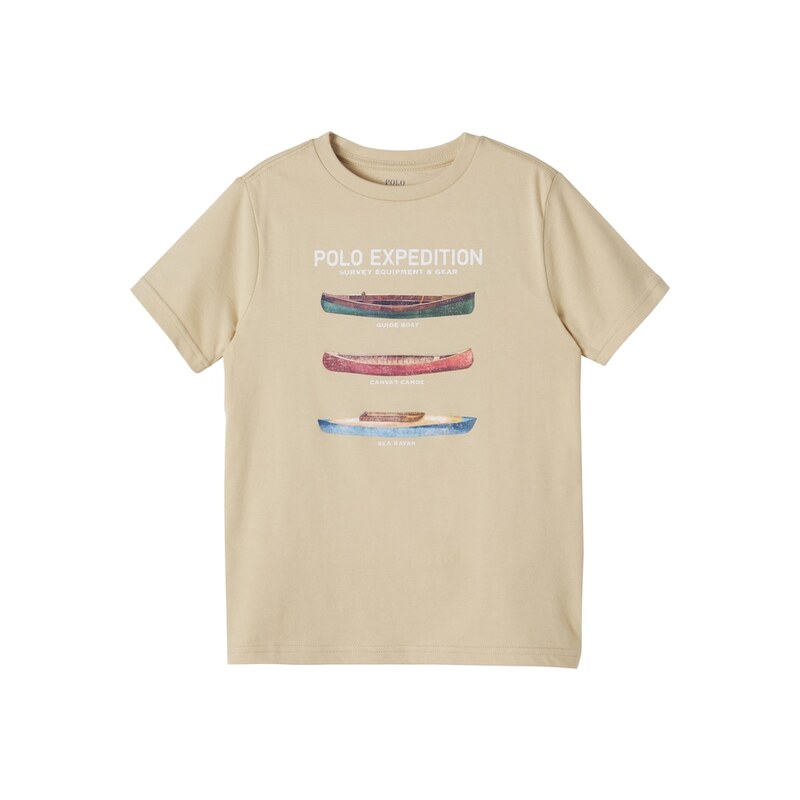 Polo Ralph Lauren Kids Printed cotton jersey T-shirt