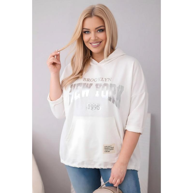 Kesi Dámská mikina Plus Size 25040-1 115548721