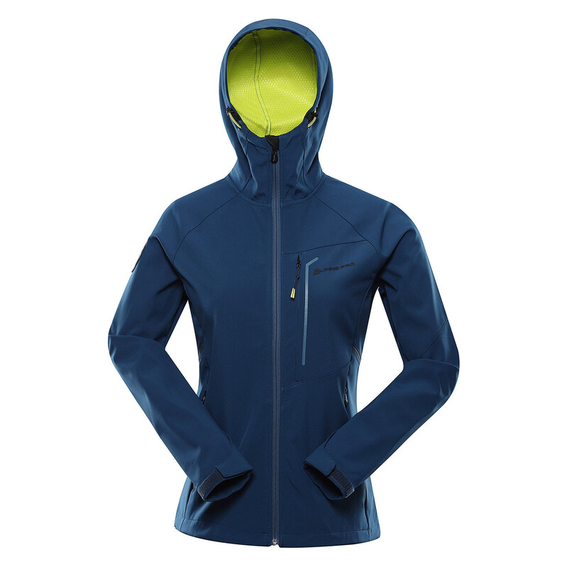 Dámská softshellová bunda Alpine Pro ESPRITA - tmavě modrá 115548947