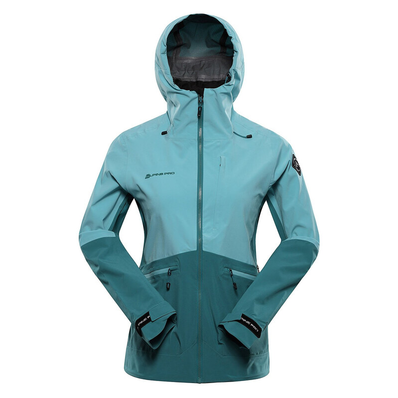 Dámská nepromokavá bunda s PTX membránou Alpine Pro ZARRA - modrá 115548960