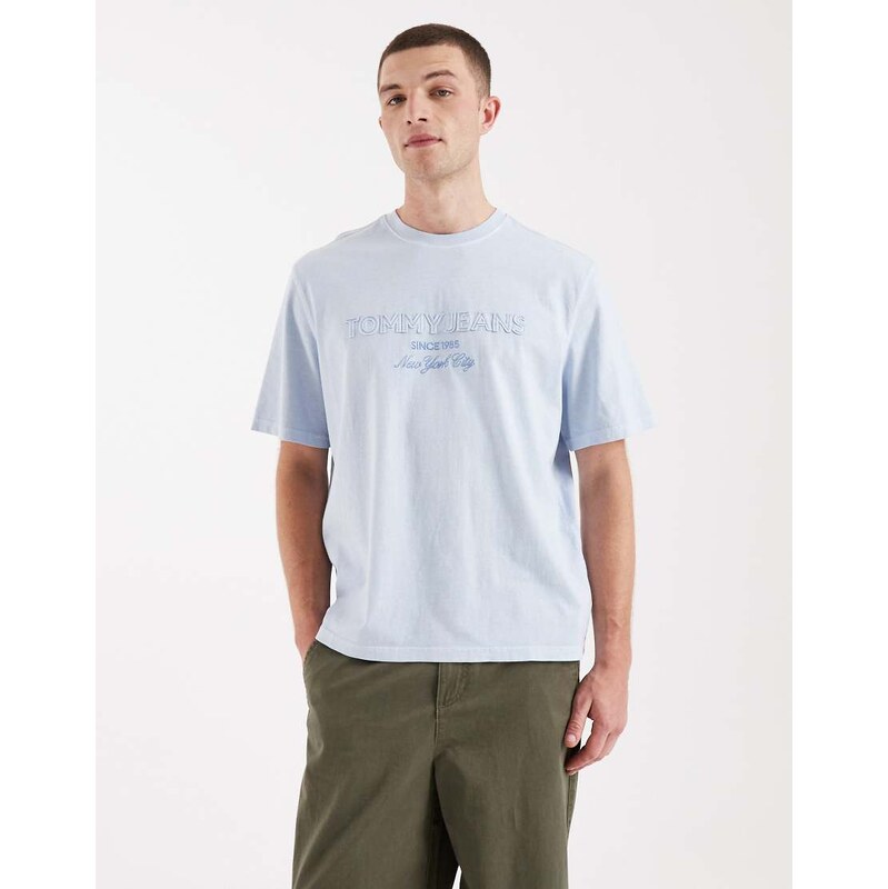 Tommy Jeans new classics t-shirt in light blue