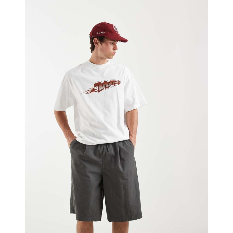 Double A By Wood Wood 100% cotton Liam t-shirt with front print
