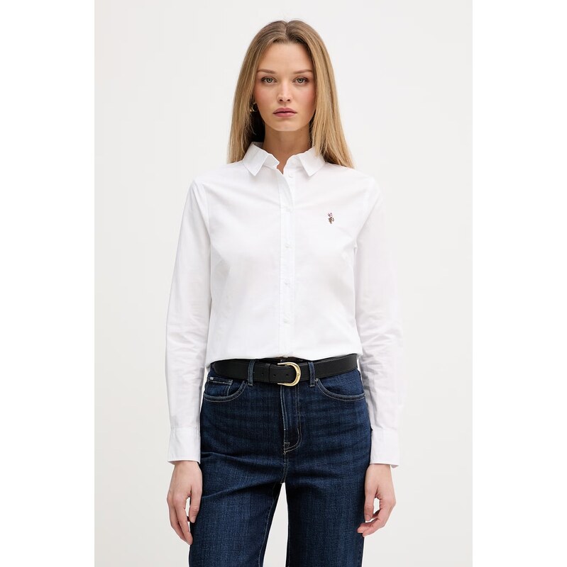 U.S. Polo Assn. košile dámská bavlněná Classic Fit Poplin
