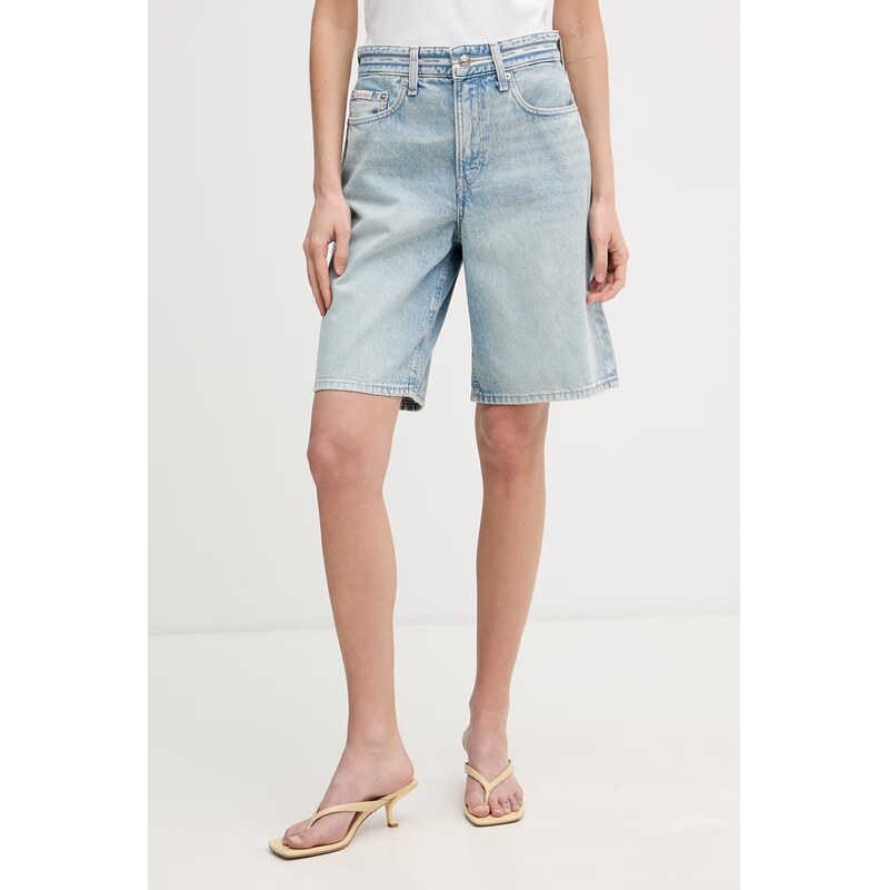 Calvin Klein Jeans bermudy dámské džínové 115551010