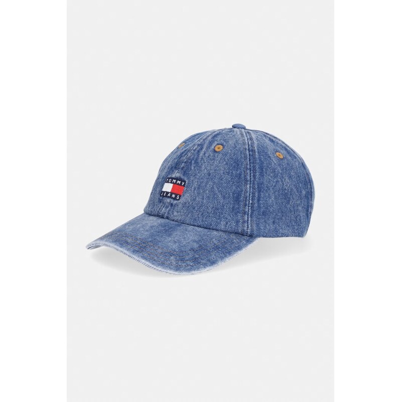 Tommy Jeans kšiltovka dámská džínová 115550957