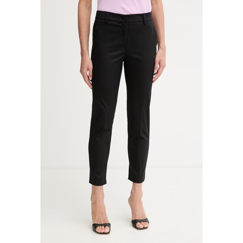 Weekend Max Mara kalhoty dámské bavlněné s elastanem CECCO 115551647