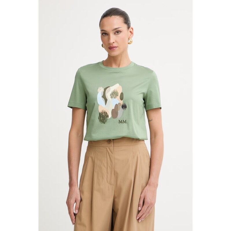 MM by Max Mara tričko dámské bavlněné LICENZA 115551650