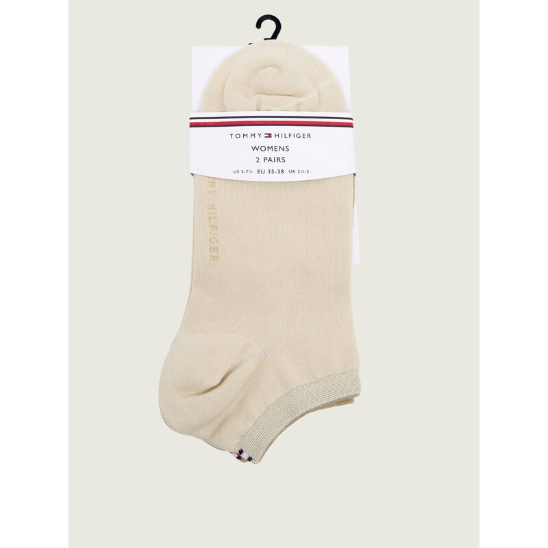Tommy Hilfiger dámské béžové ponožky 115552295