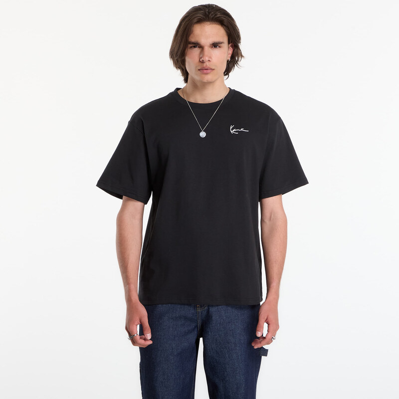 Tričko Karl Kani Signature Oversized T-Shirt Black XL
