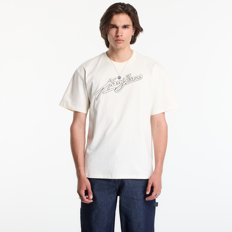 Tričko Karl Kani Kani Jeans Oversized T-Shirt White L