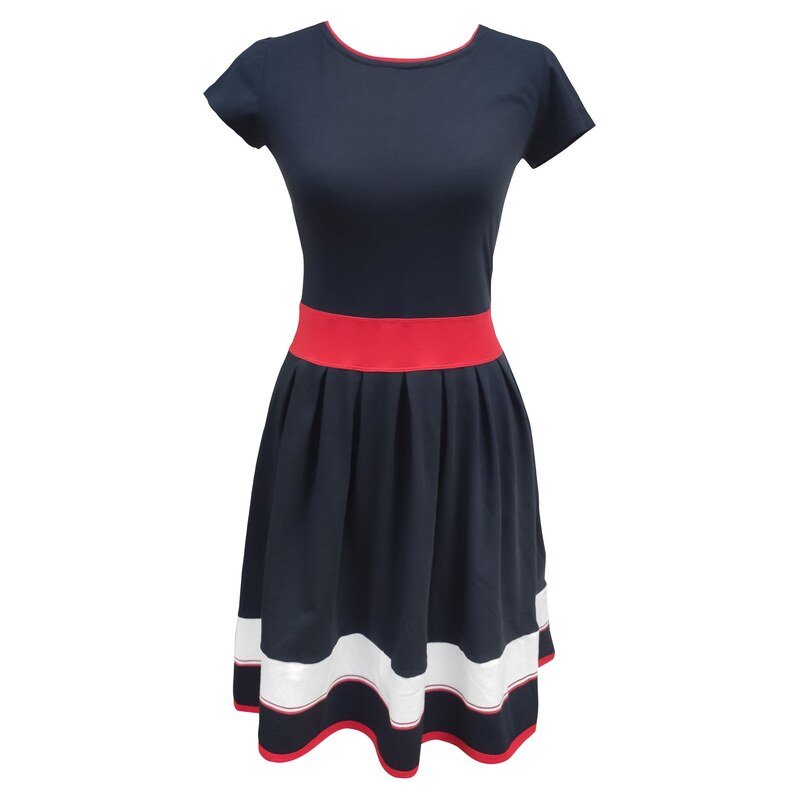šaty 1151 Korana (Blu) 115552868