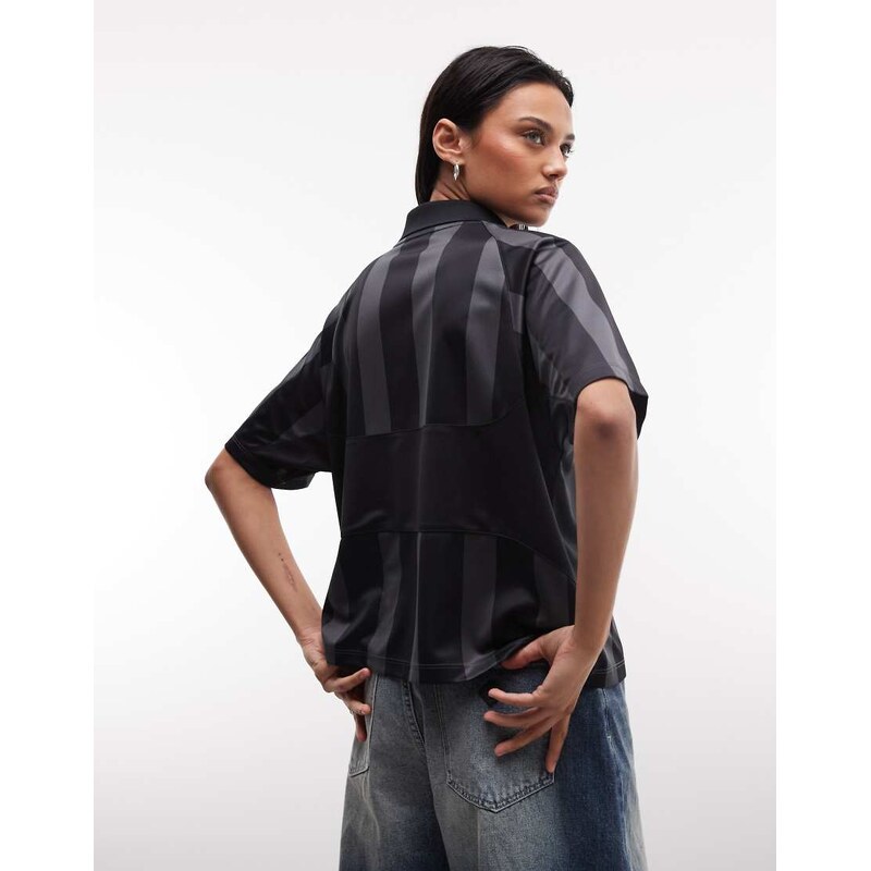 Nike Street Stripe jersey t-shirt in black